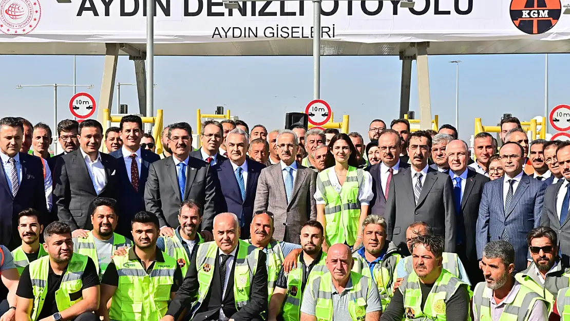 Aydın-Denizli Otoyolu'ndan 3 Günde 22 Bin Araç Geçti