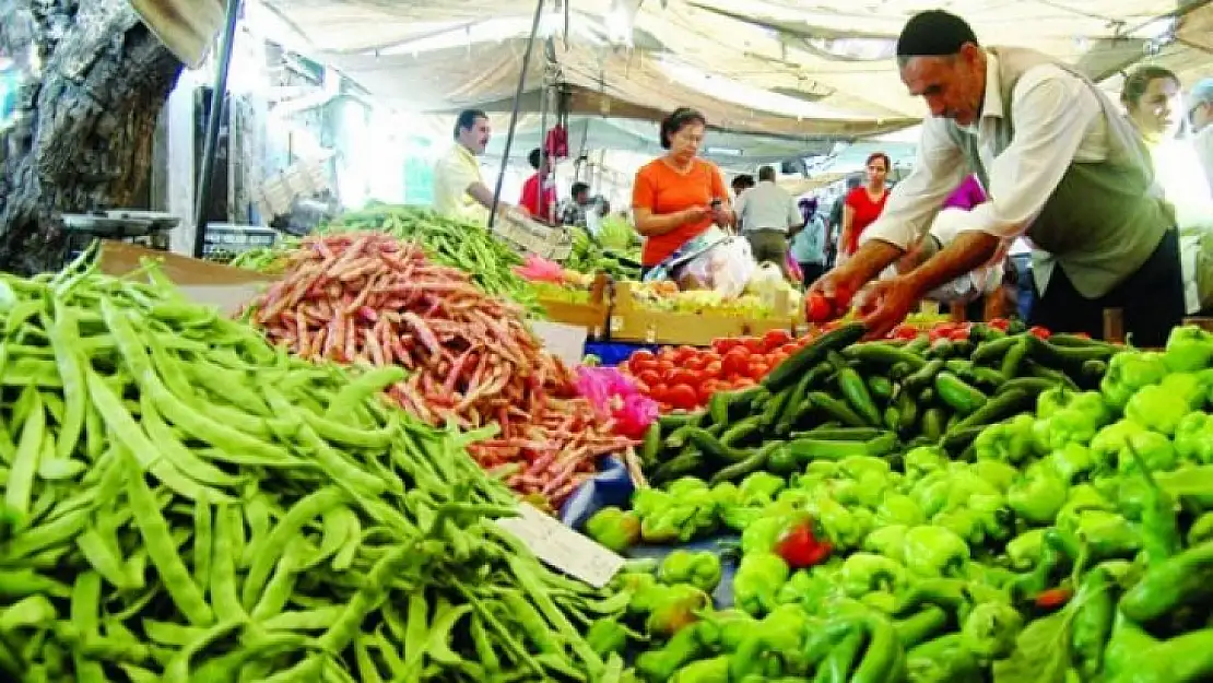 Aylık en yüksek azalış yüzde 1,91 ile giyim ve ayakkabı grubunda oldu