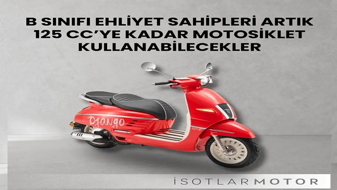 B Sınıfı Ehliyet Sahipleri Artık 125 Cc'ye Kadar Motosiklet Kullanabilecekler