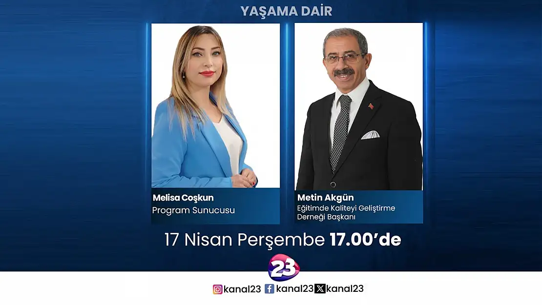 Başkan Akgün Kanal 23'e konuk olacak