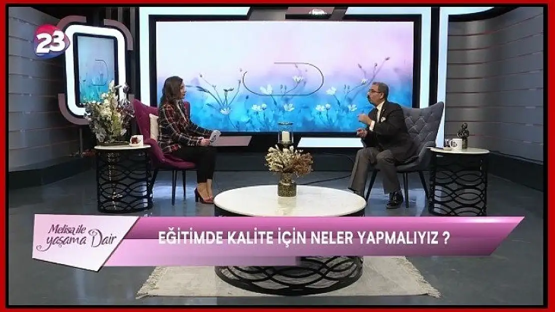 Başkan Akgün, 'Melisa İle Yaşama Dair' Programına konuk oldu.