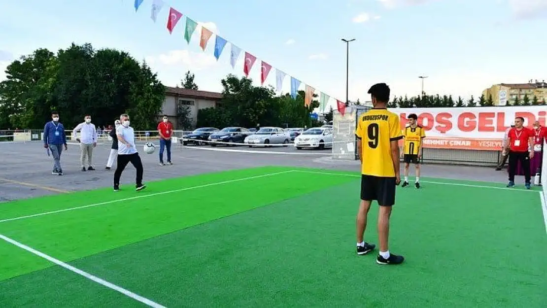 Başkan Çınar'ın amatör spora desteği sürüyor