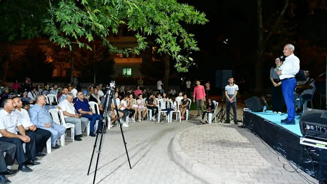 Başkan Çınar: Yeşilyurt Akşamları, Sokak Konserlerimizle Bir Başka Güzel