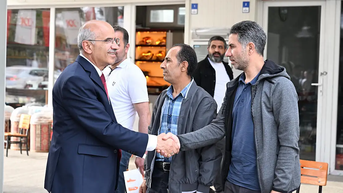 Başkan Er'e Esnaf Ve Vatandaşlardan Yoğun İlgi