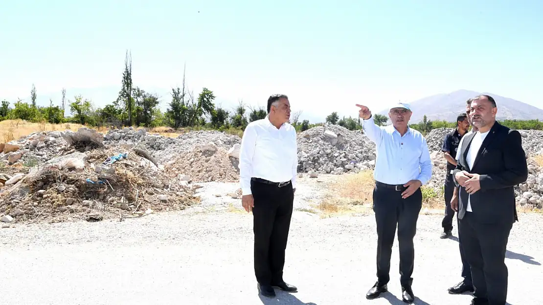Başkan Er, 'Kaçak hafriyat dökümüne asla müsaade etmeyeceğiz'