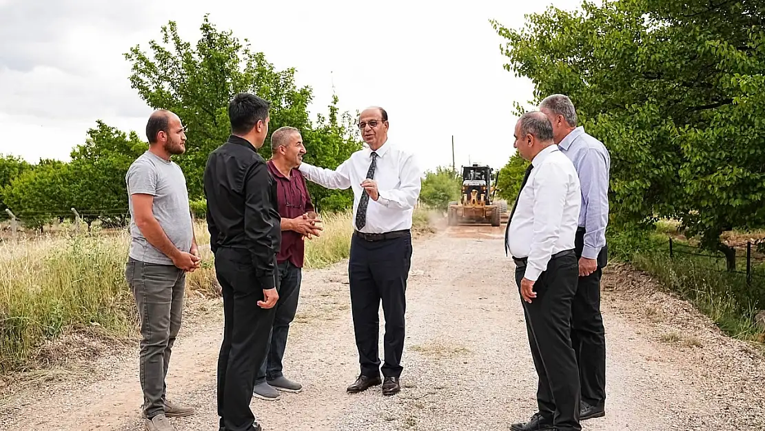 Başkan Geçit, Kırsal Mahallelerin Yollarını Mercek Altına Aldı