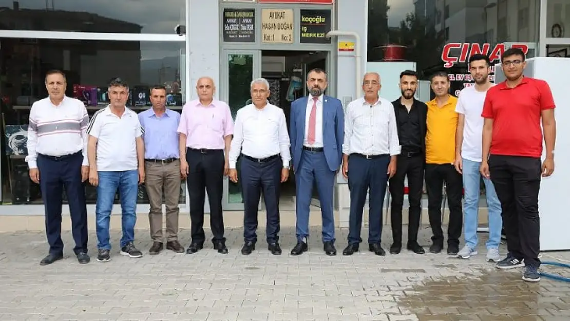 Başkan Güder'den Malatya Damızlık Koyun Keçi Yetiştiricileri Birliği'ne  Hayırlı Olsun Ziyareti