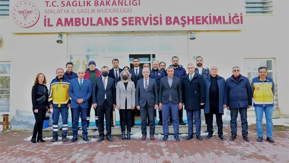 Başkan Güder'den Sağlık Çalışanlarına Anlamlı Ziyaret