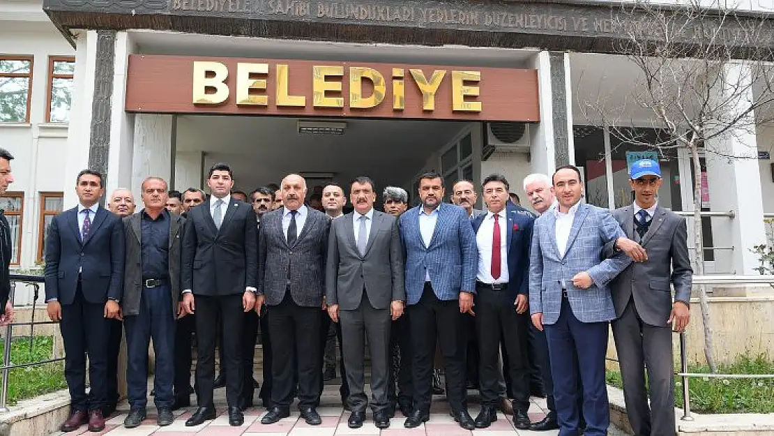 Başkan Gürkan Doğanşehir İlçesinde çeşitli ziyaretlerde bulundu