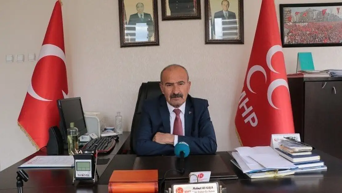 Başkan Kaya'dan sert tepki: 'Türlü iftiralarla ülkücüler hedef gösterilemeyecektir.'