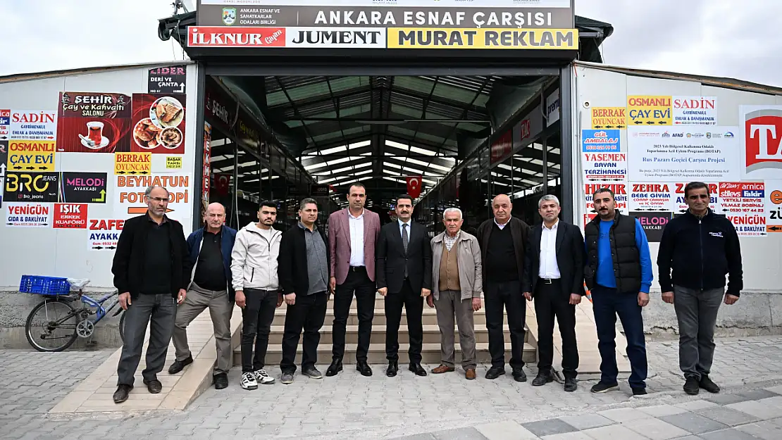 Başkan Taşkın: 'Esnaflarımızın Yanındayız'