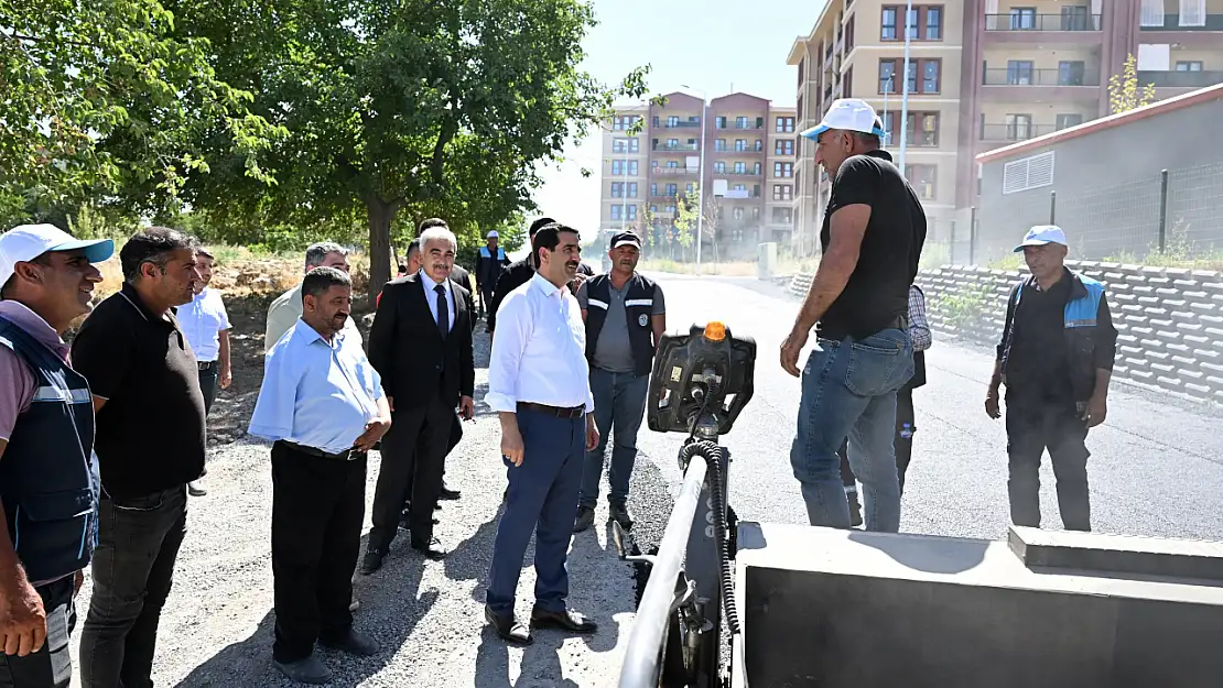 Başkan Taşkın: 'Mahallelerdeki toza, dumana son vereceğiz'