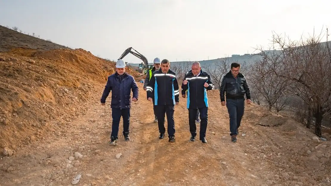 Batı Kollektörü Çalışmaları Devam Ediyor