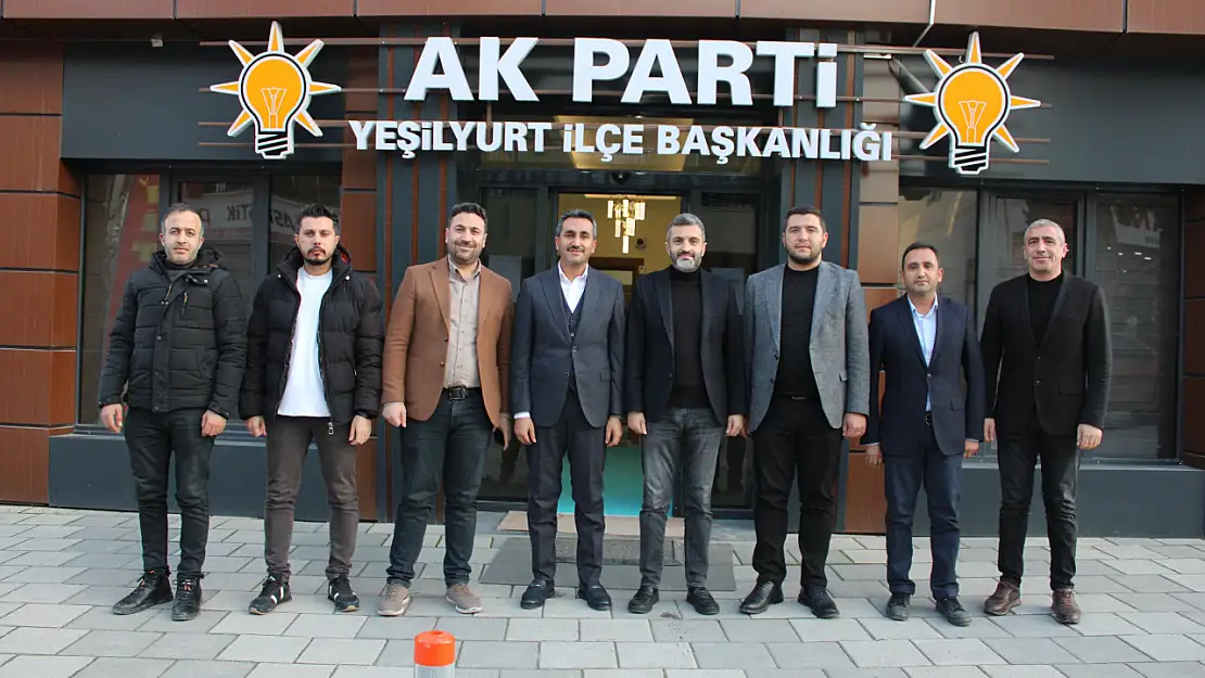 Battalgazi Belediye Başkan Aday Adayı Okyay, Ak Parti Yeşilyurt İlçe Teşkilatını Ziyaret Etti