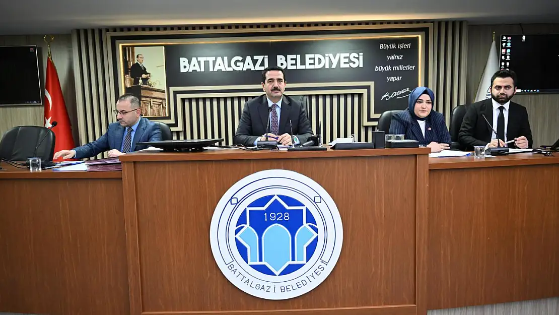 Battalgazi Belediye Meclisi 2025 Yılı İlk Toplantısını Gerçekleştirdi