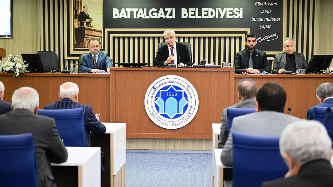 Battalgazi Belediye Meclisi, Şubat Ayı Birinci Birleşimini Gerçekleştirdi