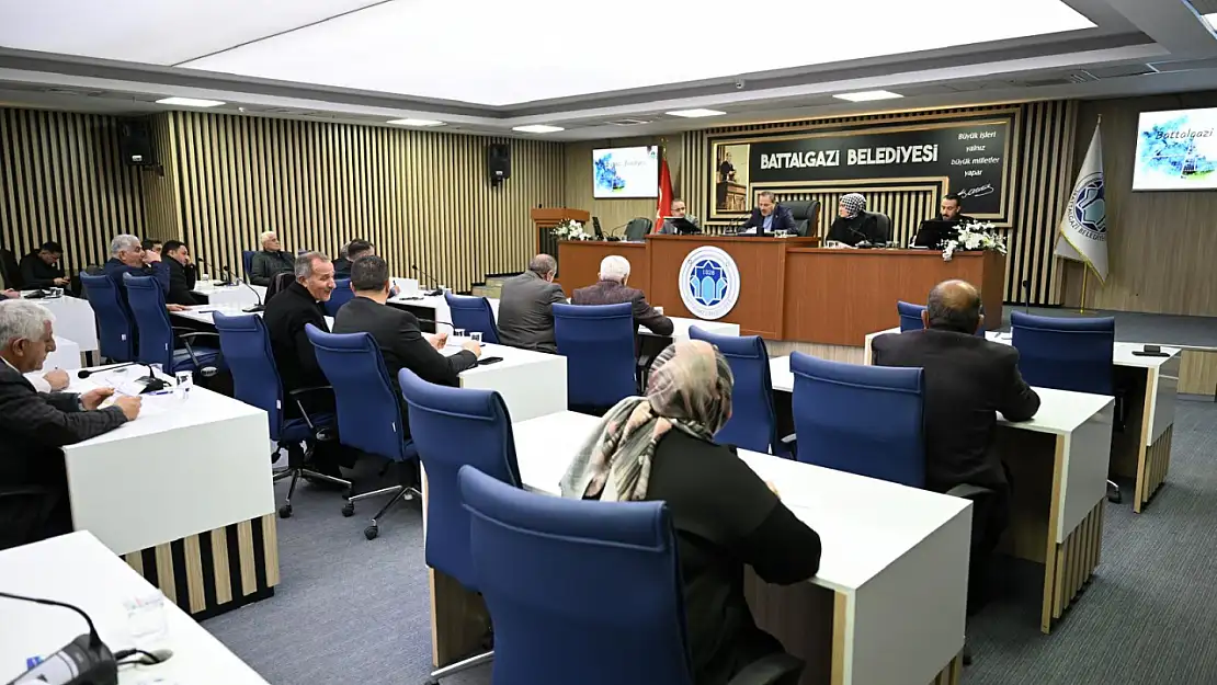 Battalgazi Belediyesi Aralık Ayı Meclis Toplantısını Tamamladı