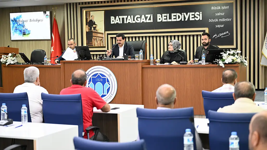 Battalgazi Belediyesi Eylül Ayı Olağan Toplantısını Tamamladı