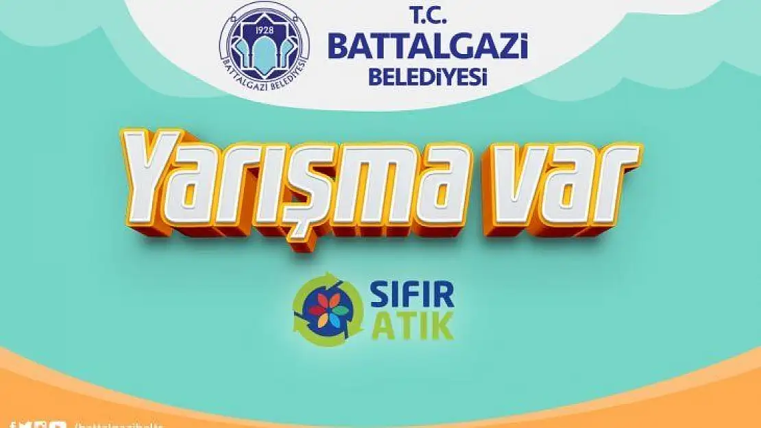 Battalgazi Belediyesi'nden Çevre Bilinci İçin Ödüllü Yarışma