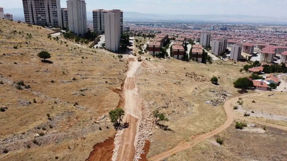 Battalgazi'de Yeni İmar Yolu Açma Çalışmaları Sürüyor