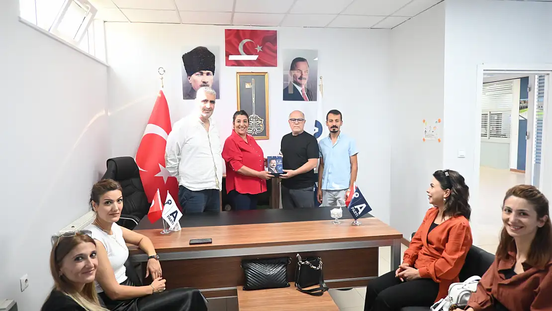 Battalgazi İlçe Teşkilatından Serap Dönmez'e Hayırlı Olsun Ziyareti