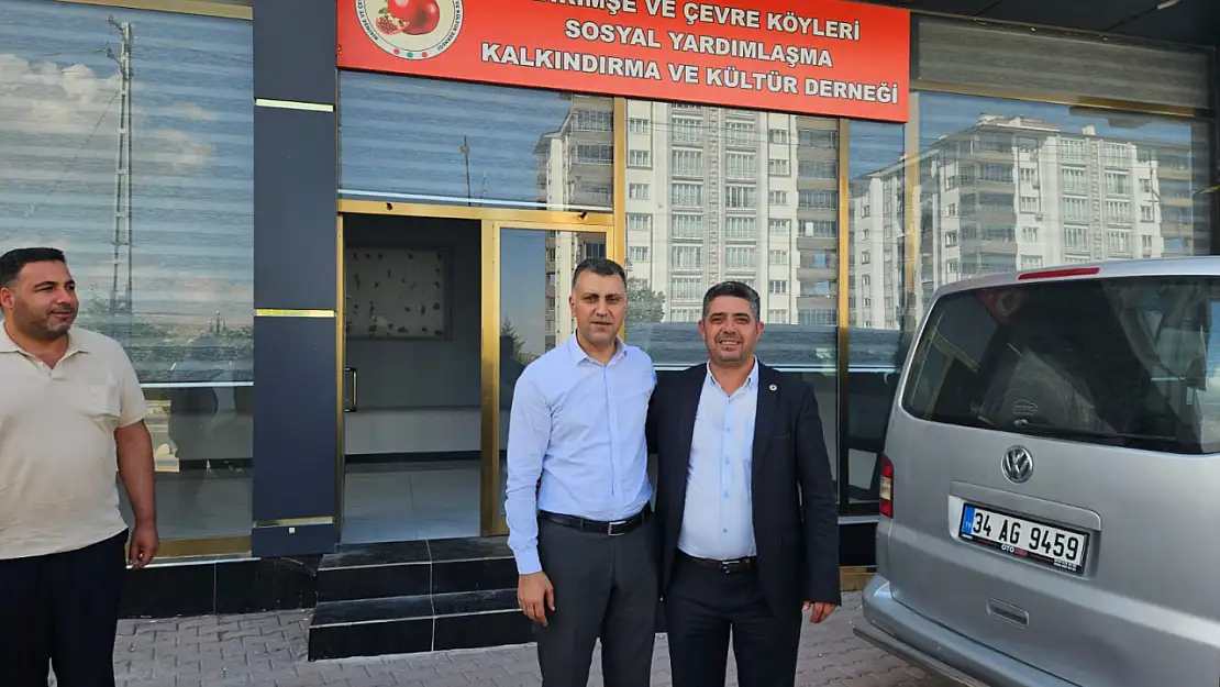 Battalgazi Kaymakamı Erkan Savar, Birimşe ve Çevre Köyleri Derneği'ni Ziyaret Etti