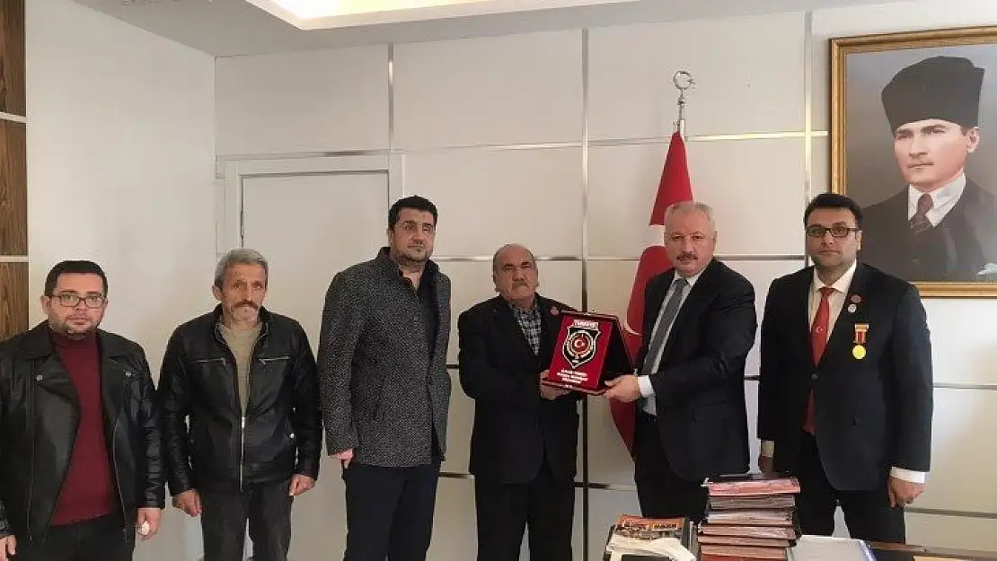 Battalgazi Kaymakamlığına Şehit ve Gazi Ailelerinden ziyaret