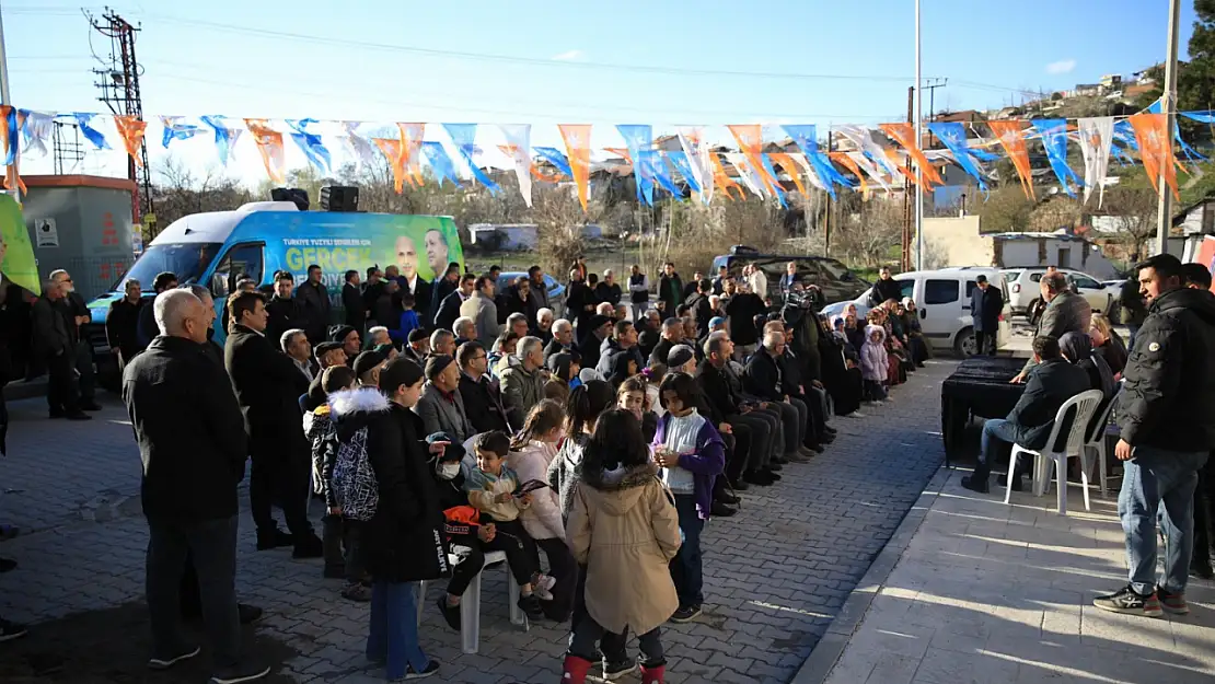 Bayram Taşkın: 'Durmadan yorulmadan hizmet edeceğiz'