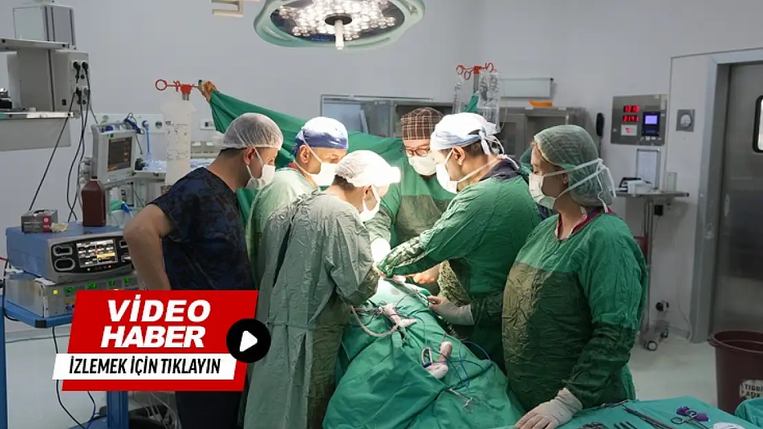 Böbrek Fonksiyonları Korundu: Malatya'da Parsiyel Nefrektomi Ameliyatı Başarıyla Yapıldı