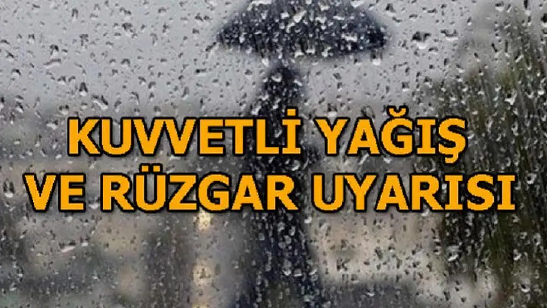 Bölgemizde Beklenen Yağışlara ve Rüzgar''a Dikkat!!