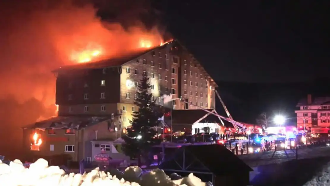 Bolu'daki otel yangını ile ilgili 2 tutuklama