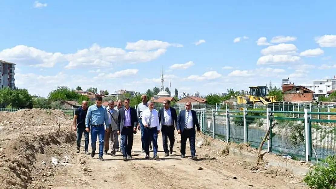 Bostanbaşı'ndaki Horata Deresinin Etrafına Yeni Yaşam Alanlı Kuruluyor