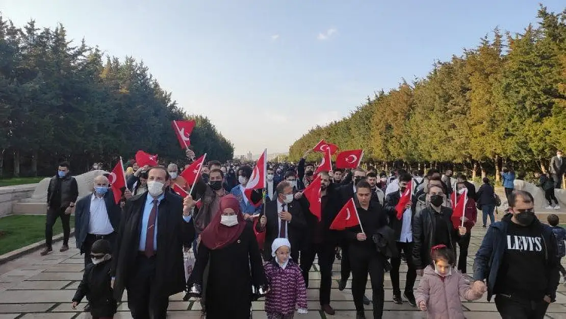 BTP Ankara Teşkilatı Anıtkabir'de…