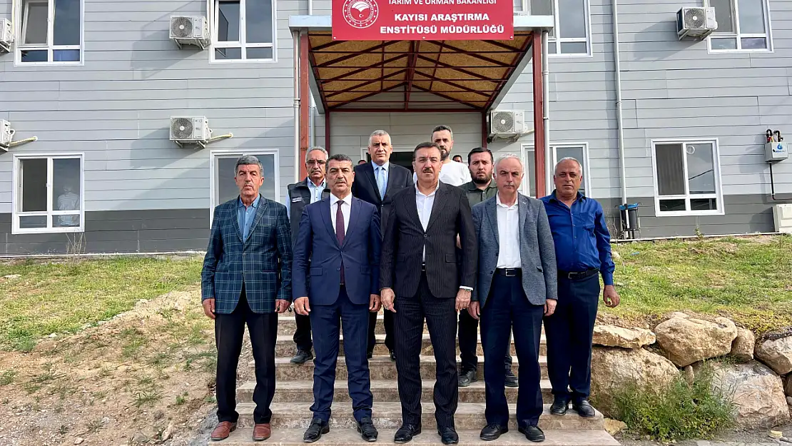 Bülent Tüfenkci'den Kayısı Araştırma Enstitüsü'ne Ziyaret