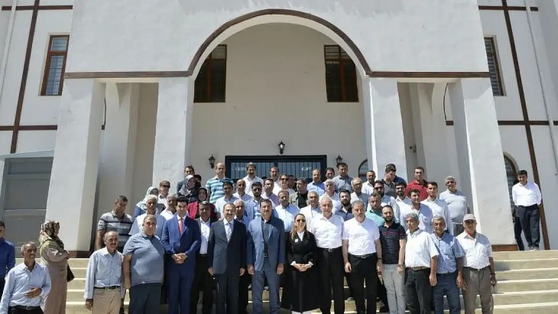 Bakan Tüfenkci Yazıhan'ı ziyaret etti