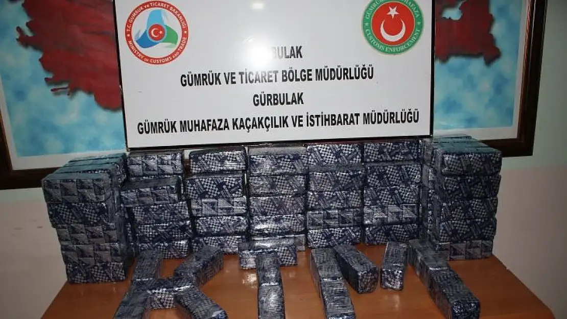 103 Kilo Esrar Ele Geçirildi