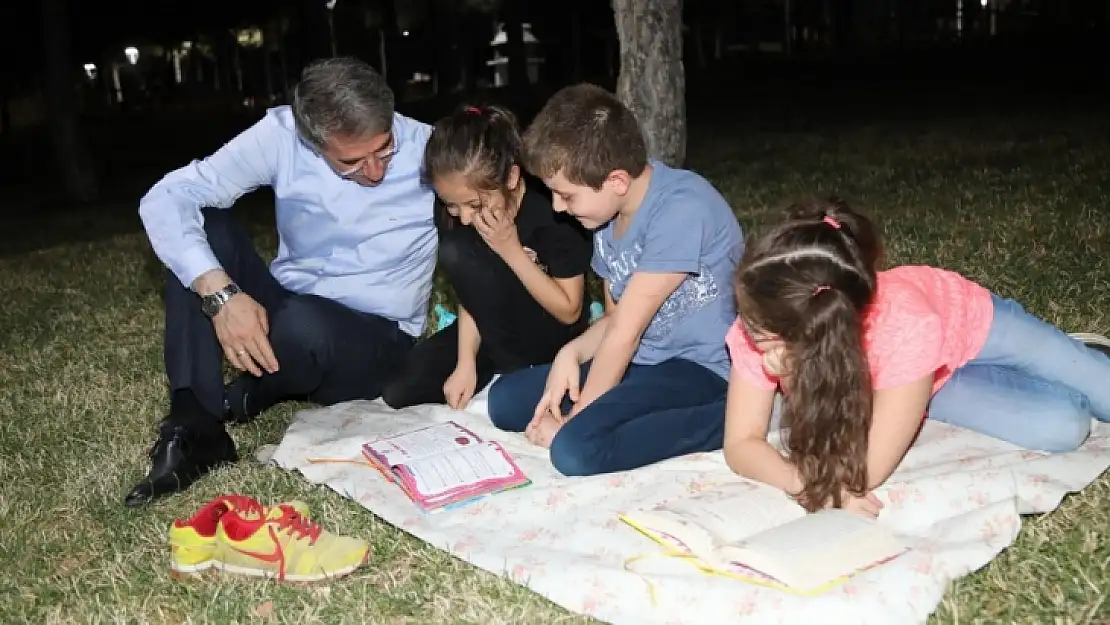 Başkan Yanılmaz Şehit Polis Fethi Sekin Mesire Alanı'nda İncelemelerde Bulundu