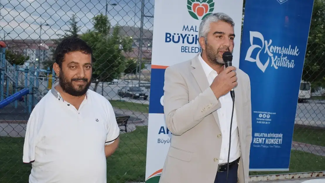 Malatya Büyükşehir Kent Konseyi Komşuları İftarda Buluşturdu