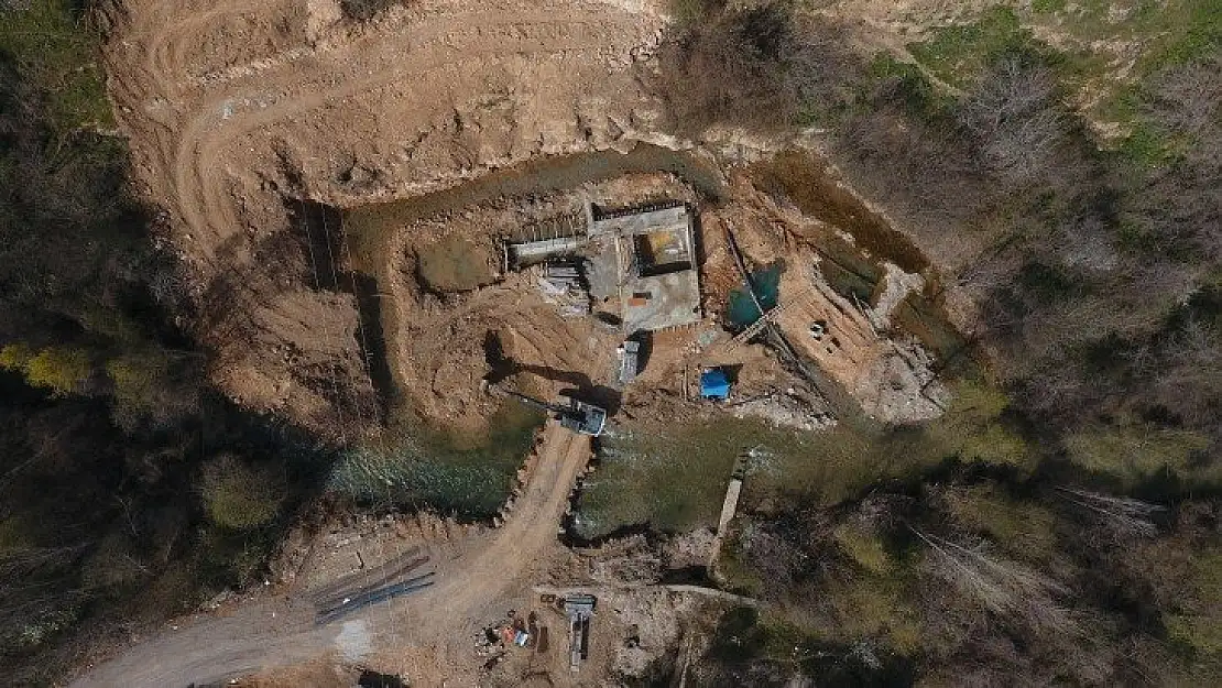 Büyükşehir Belediyesi 3 yeni su kaynağında çalışmalarını sürdürüyor