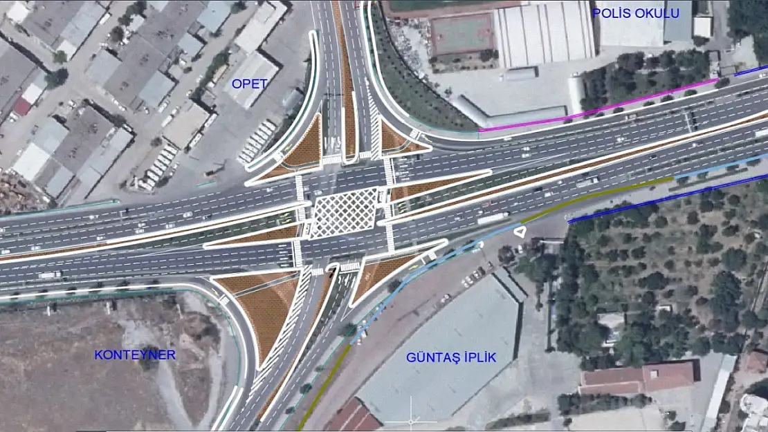 Büyükşehir Belediyesi alternatif yol ve kavşak düzenleme çalışmalarını sürdürüyor