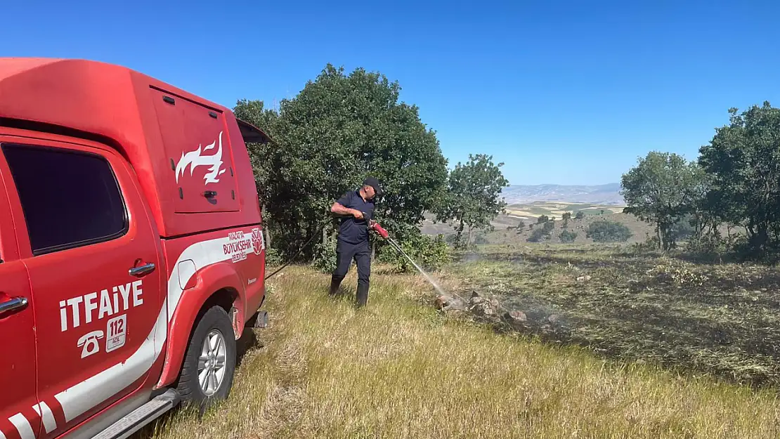 Büyükşehir Belediyesi Anız Yangınları İçin Teyakkuzda