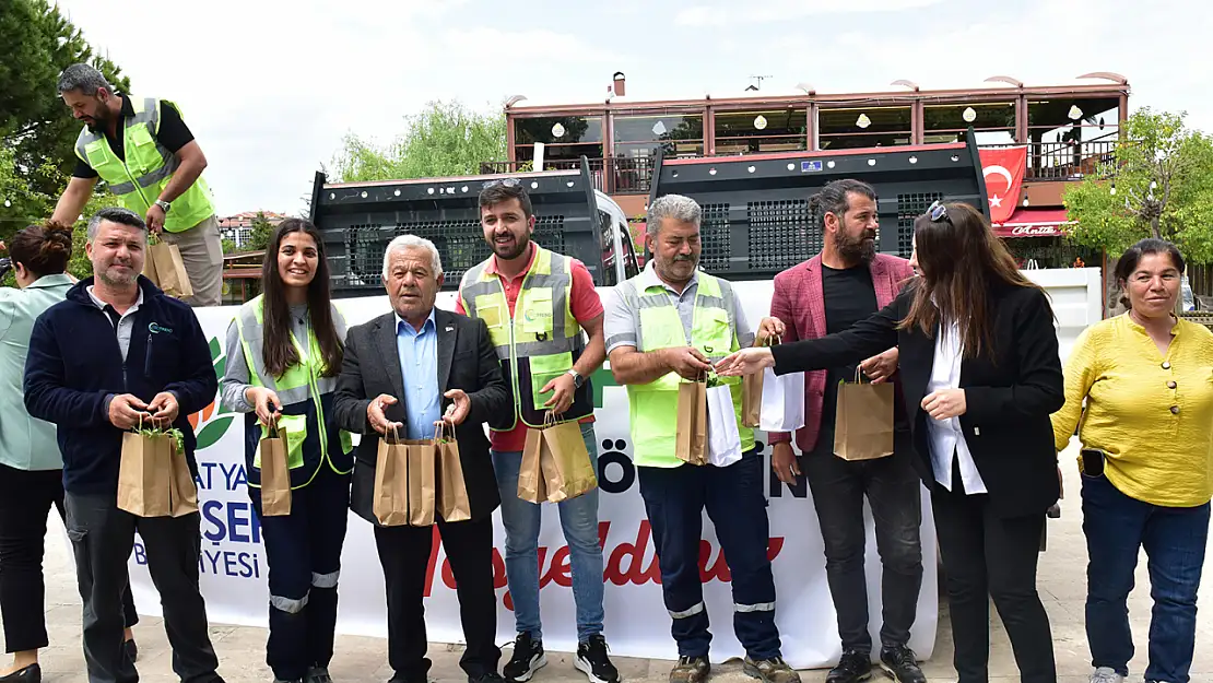 Büyükşehir Belediyesi'nden Vatandaşlara Ücretsiz Fide Desteği