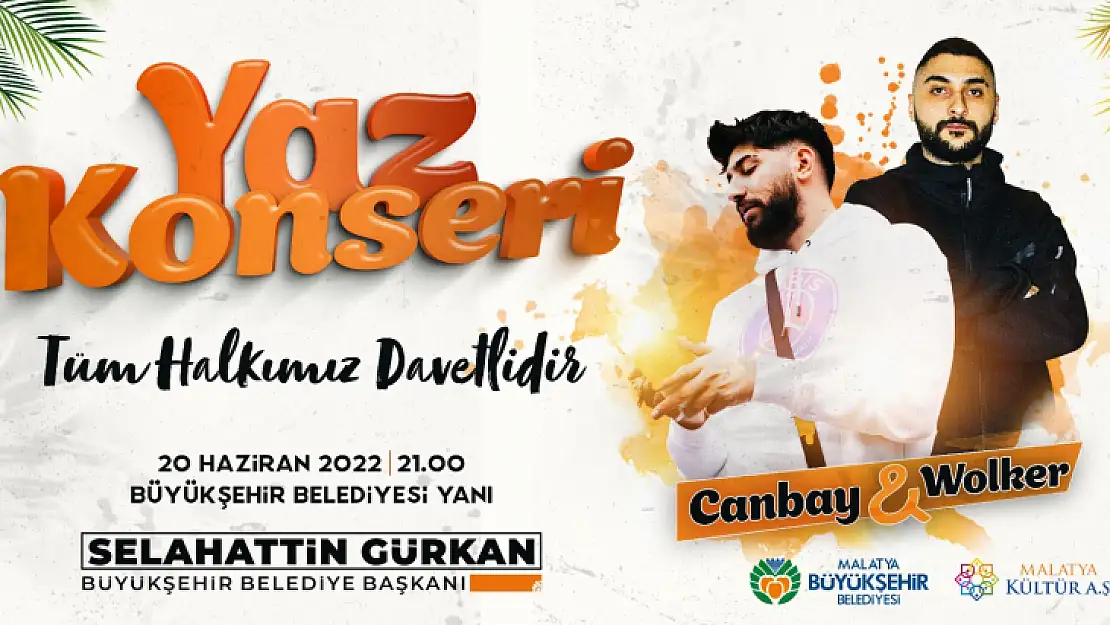 Büyükşehir Belediyesinden Yaz Konseri