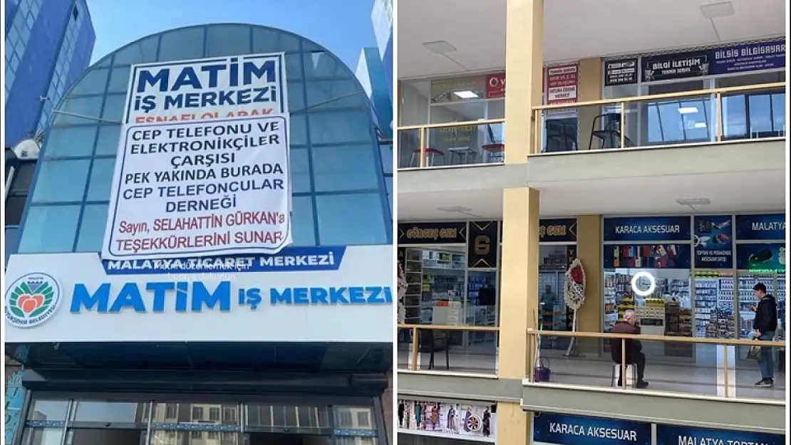 Cep Telefonu esnafı müşteri bekliyor