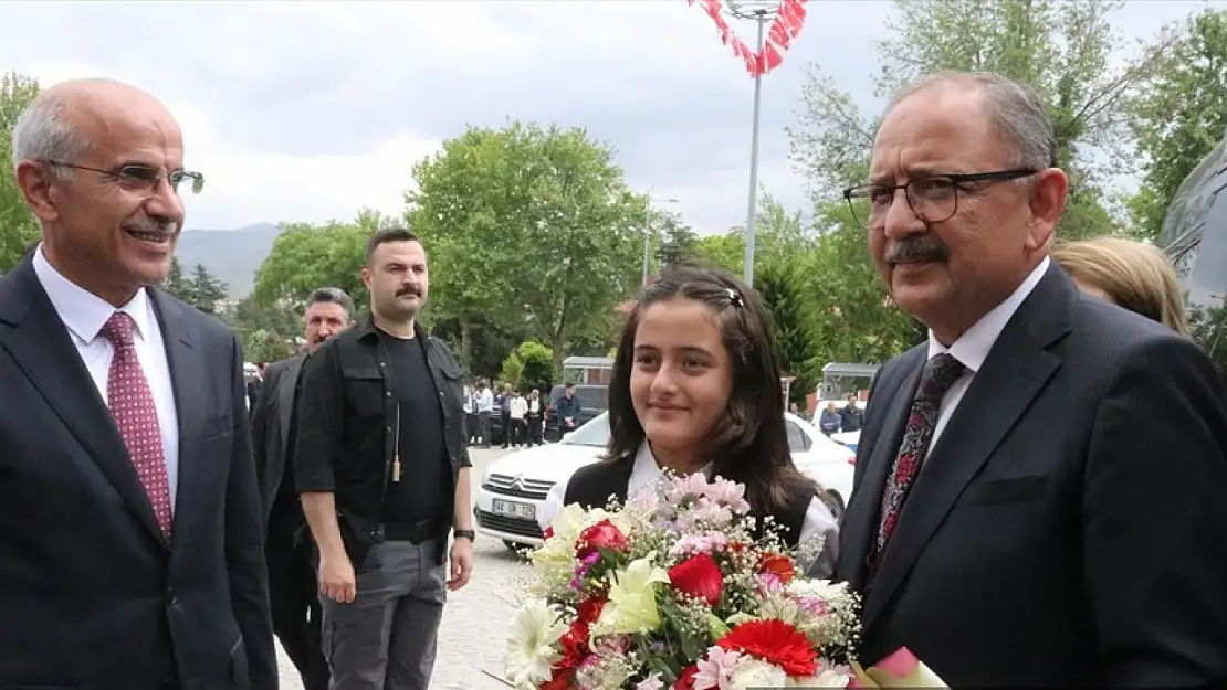 Çevre, Şehircilik ve İklim Değişikliği Bakanı Mehmet Özhaseki, Malatya'da konuştu: