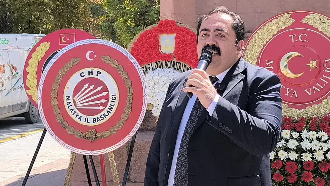 CHP İl Başkanı Barış Yıldız: '30 Ağustos'un mirasçıları olarak tam bağımsızlığa sahip çıkıyoruz'
