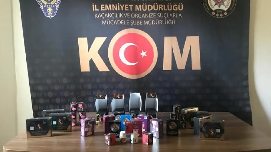 Cinsel İçerikli Maddelere el konuldu