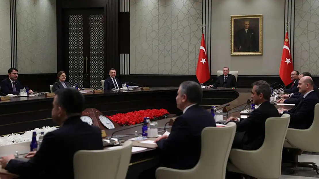 Cumhurbaşkanlığı Kabinesi Beştepe'de toplanıyor