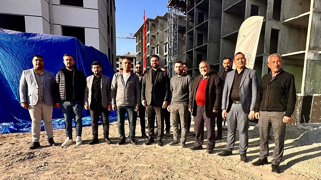 DAİMFED Heyeti, Malatya'da rezerv alan şantiyelerini inceledi