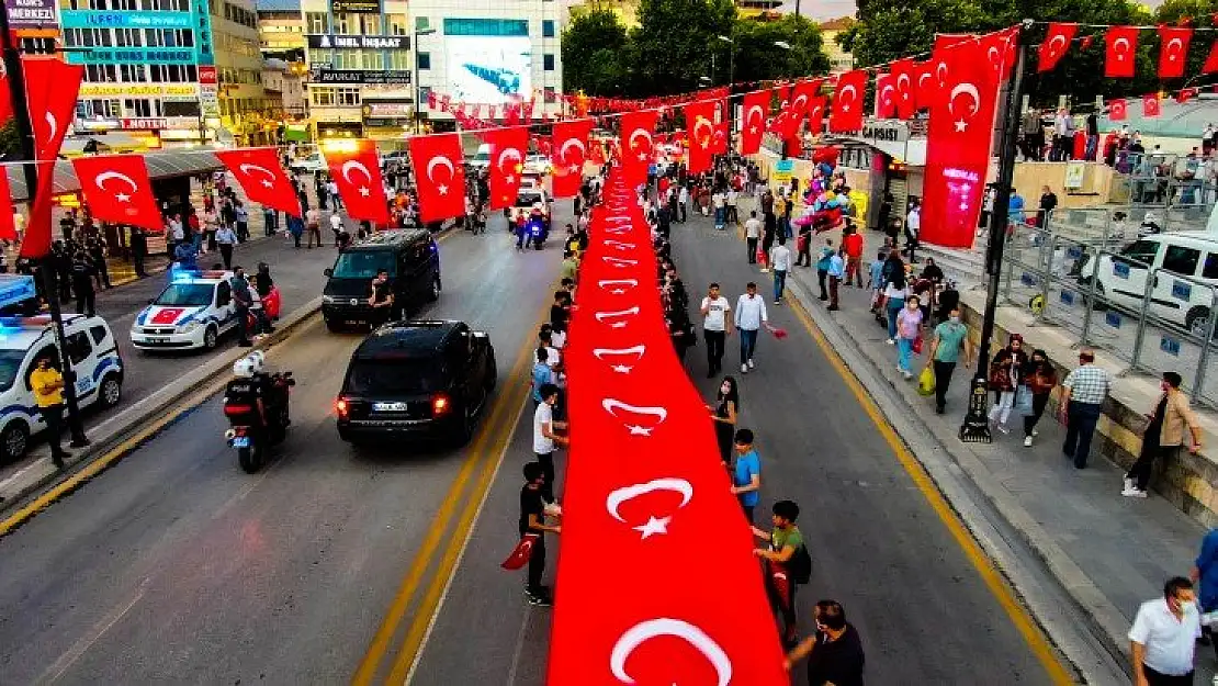 Demokrasi Bayramı Malatya'da coşkuyla kutlandı